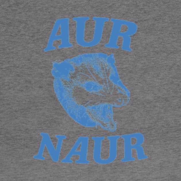 Aur Naur Shirt, Possum Weird Opossum Funny Trash Panda by Y2KERA